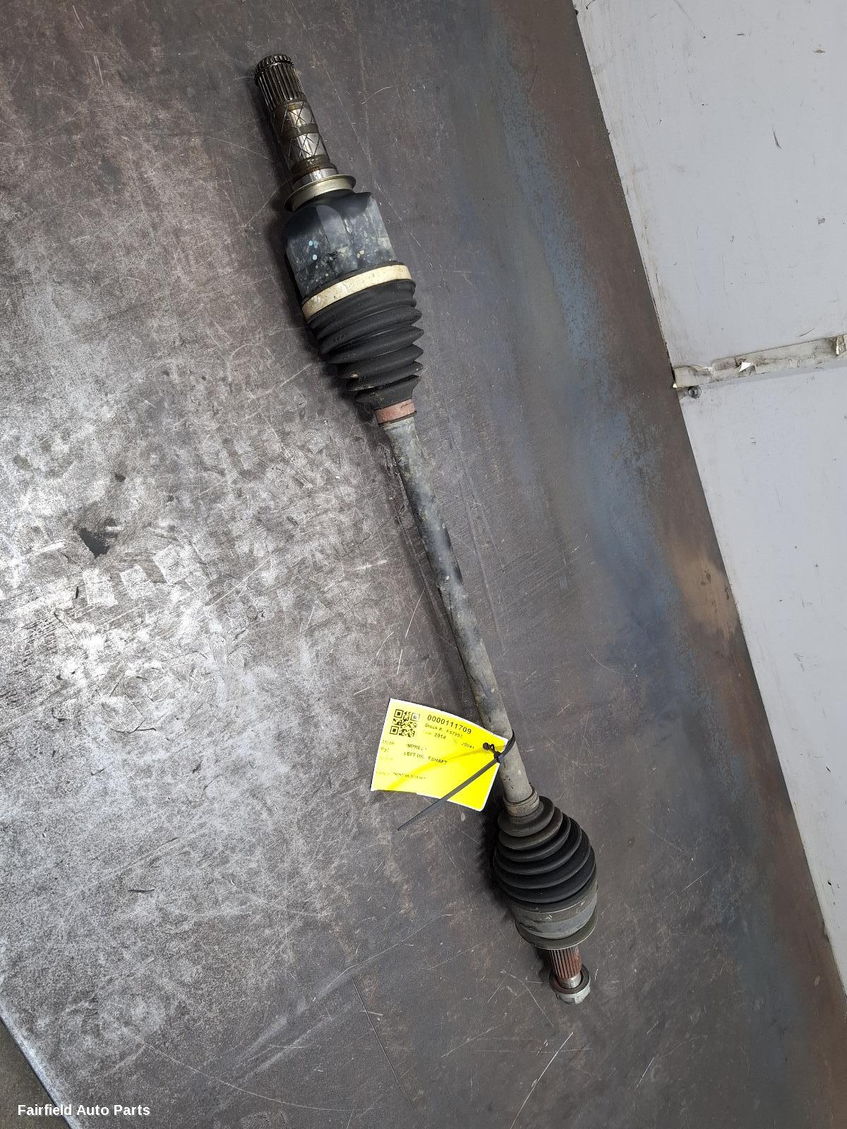 2014-2017 Subaru Impreza Left Driveshaft
