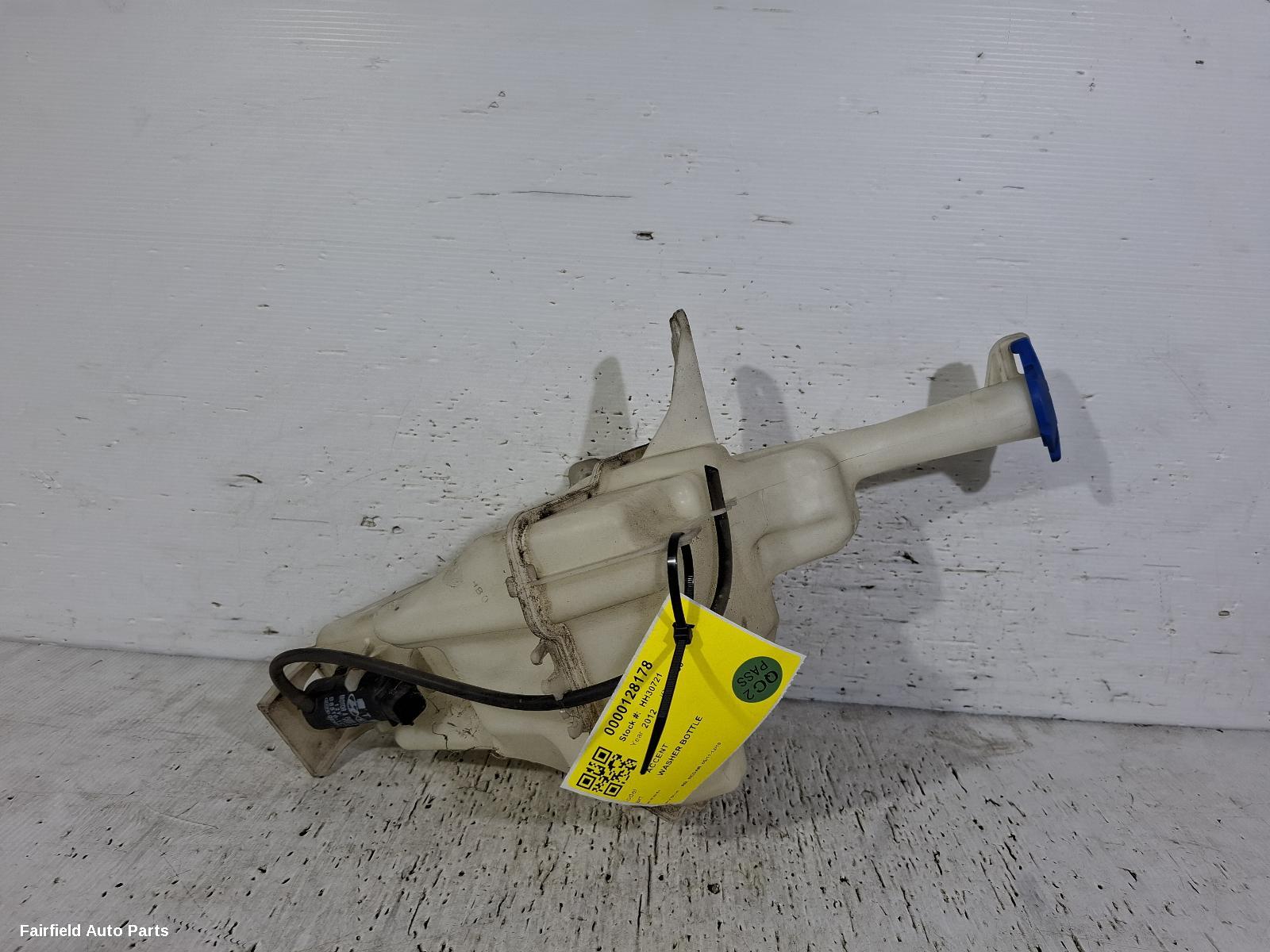 2011-2019 Hyundai Accent Washer Bottle