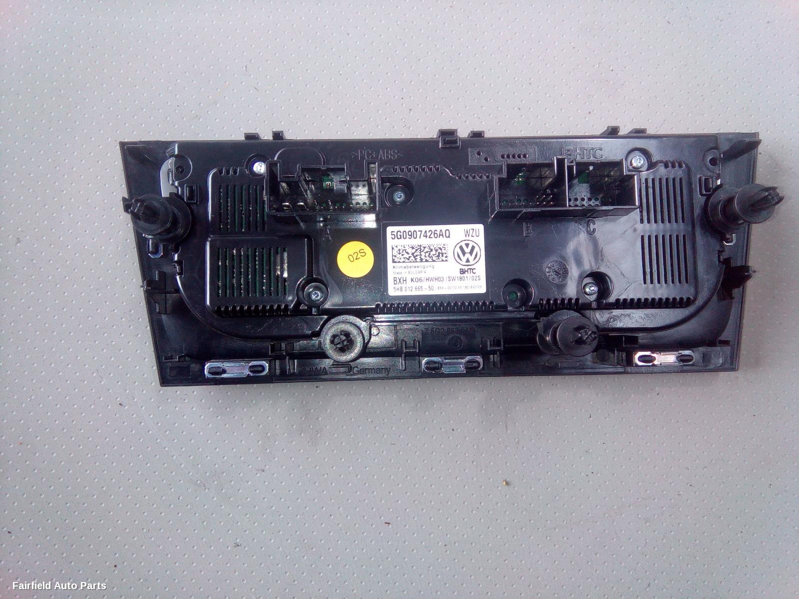 2013-2020 Volkswagen Golf Heater Ac Controls