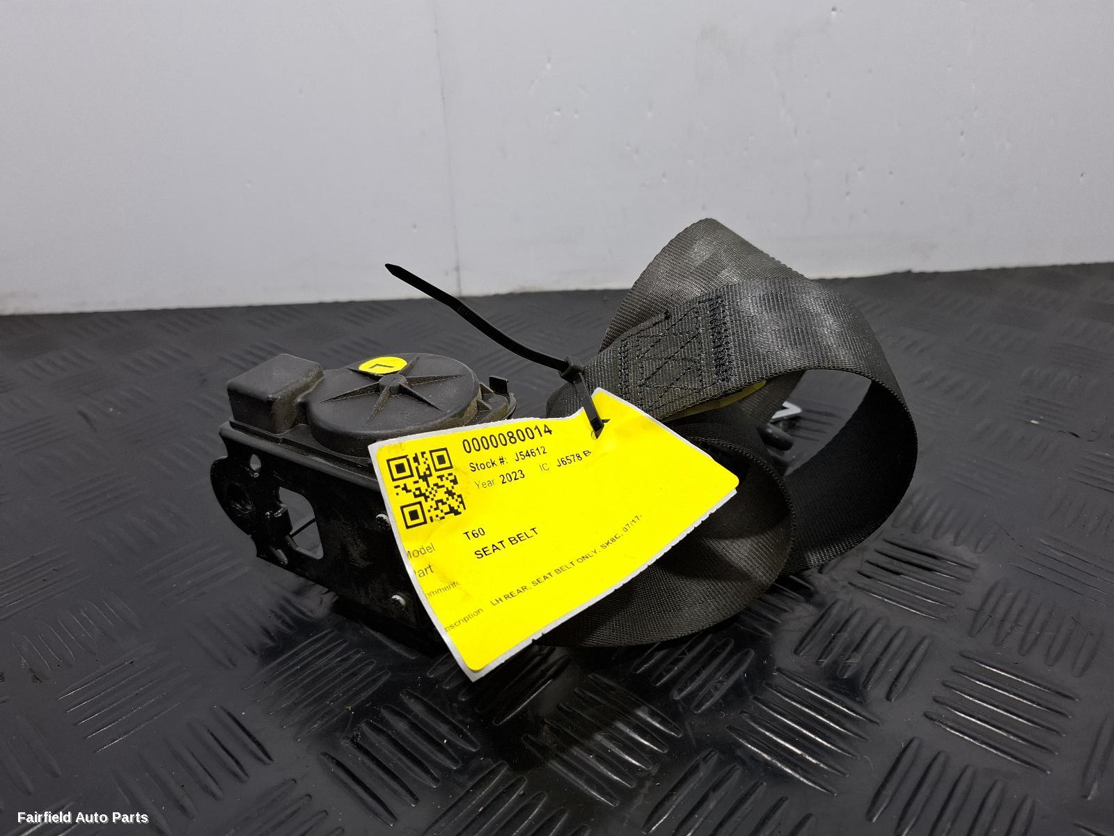 2017-2025 Ldv T60 Seatbelt Stalk