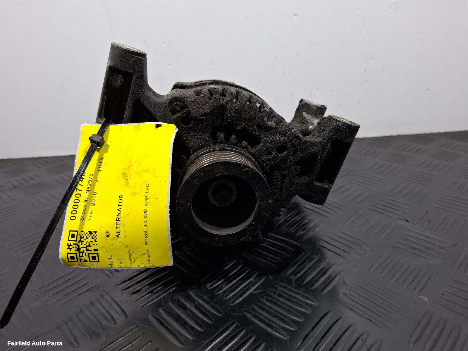2008-2012 Jaguar Xf Alternator