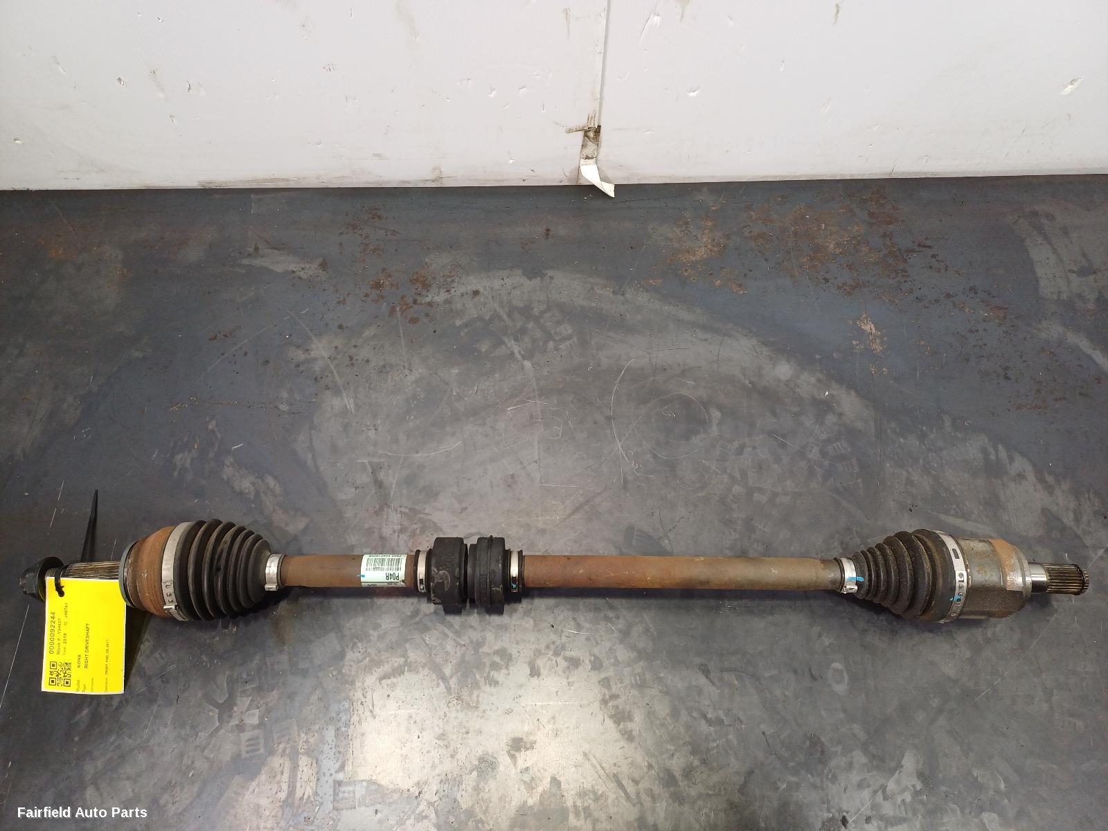 2017-2023 Hyundai Kona Right Driveshaft