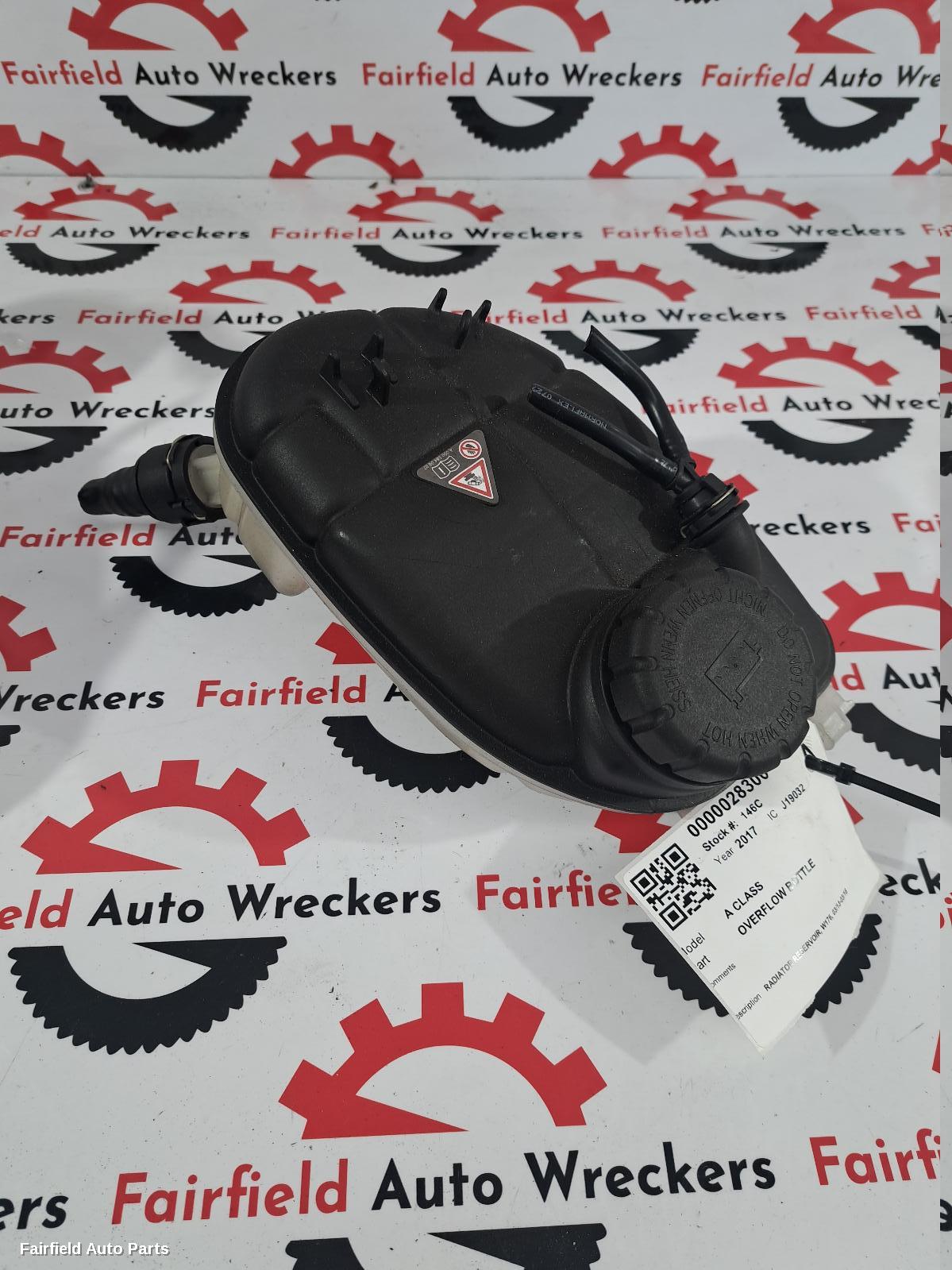 2017 Mercedes A Class Overflow Bottle