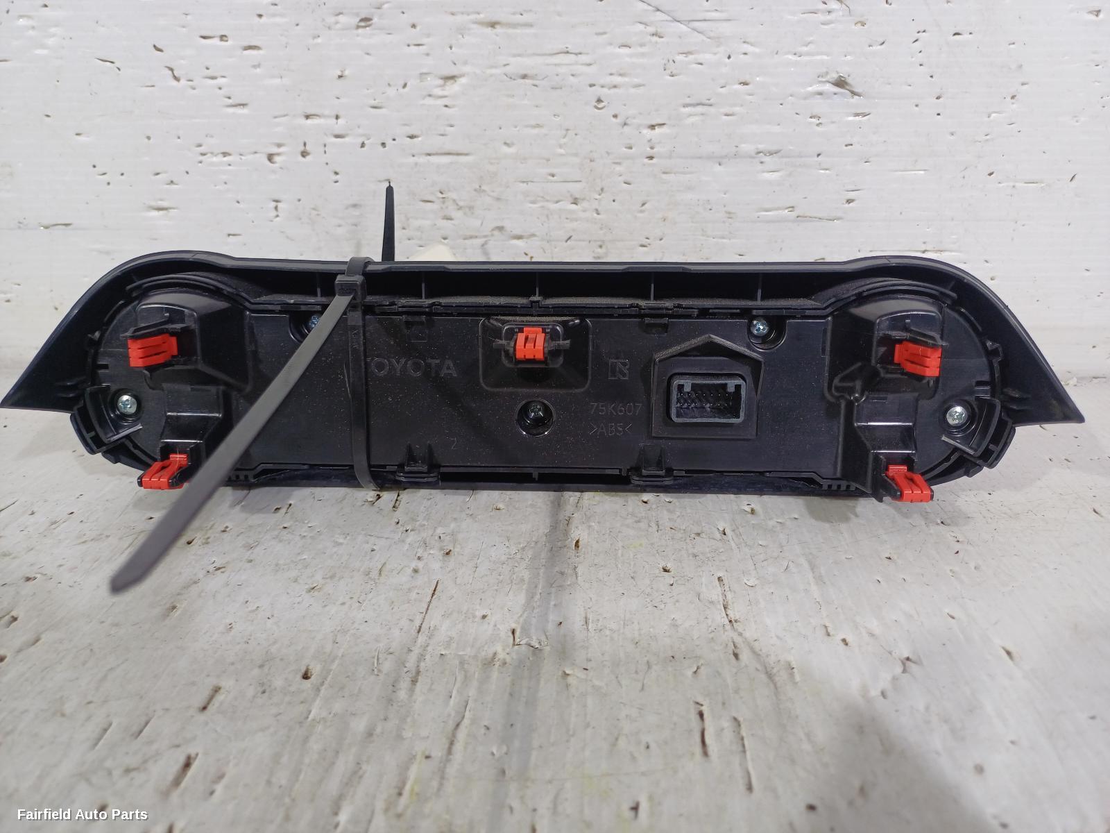 2018-2025 Toyota Rav4 Heater Ac Controls