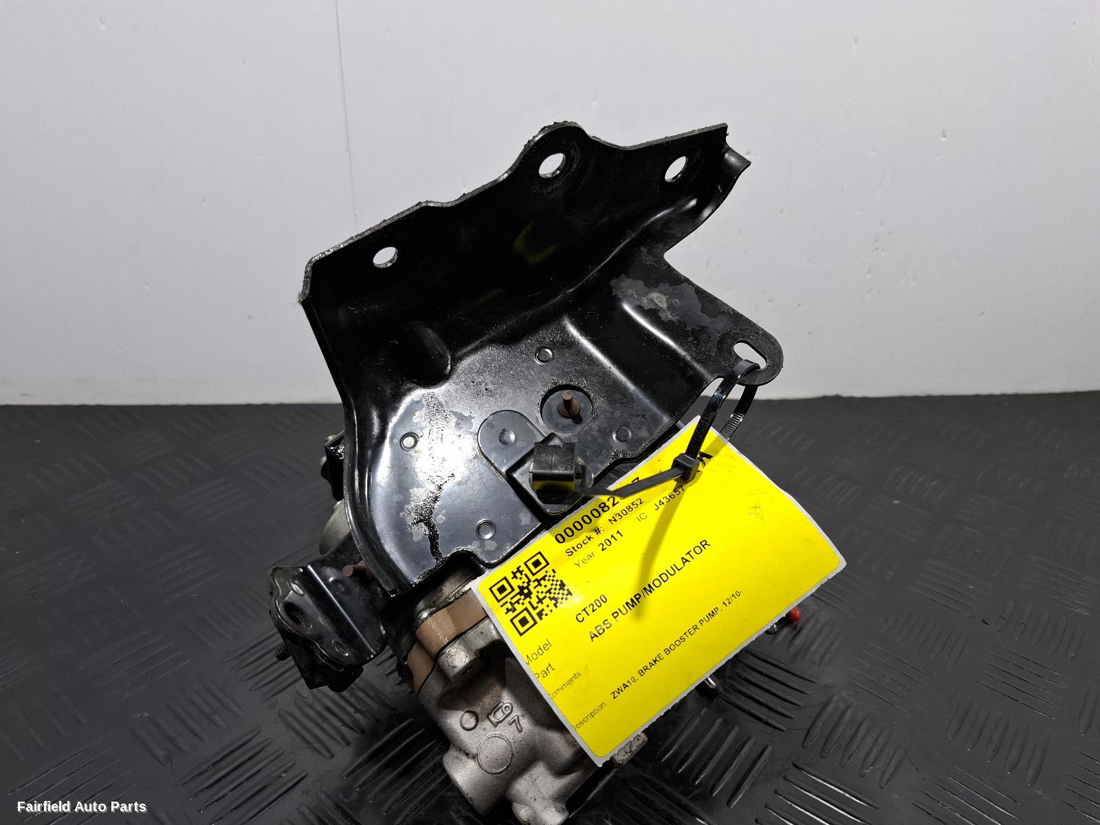 2010-2020 Lexus Ct200h Abs Pump Modulator