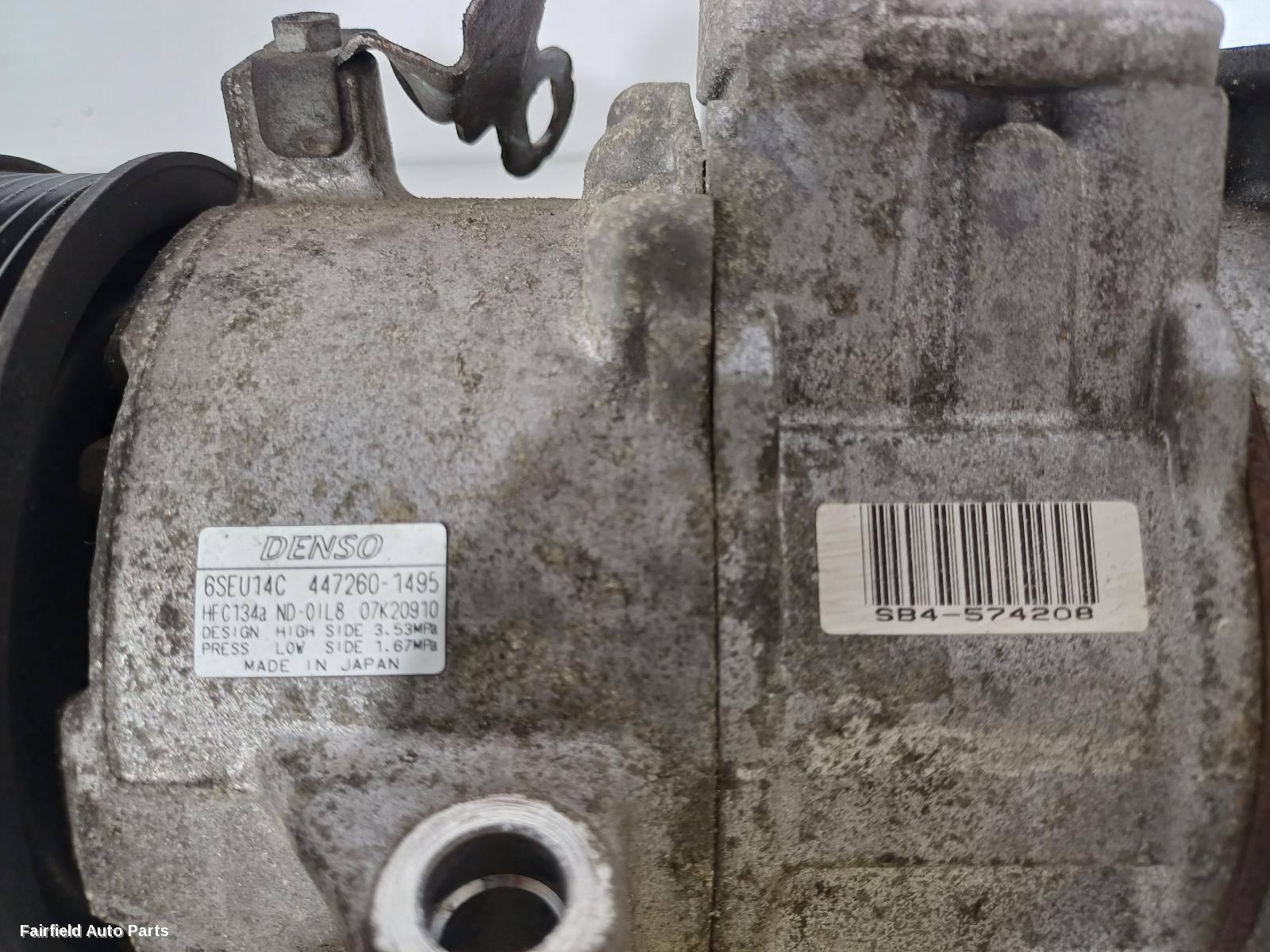 2007-2013 Toyota Corolla A C Compressor