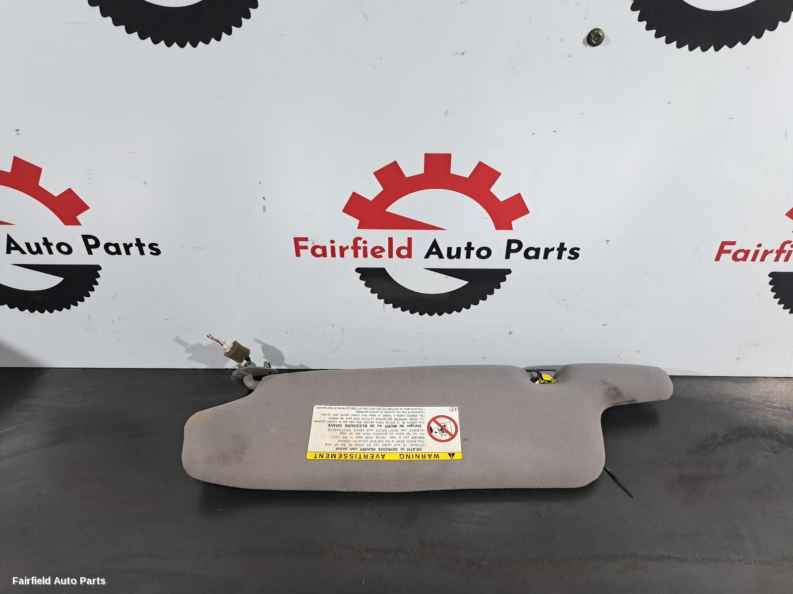 2000-2005 Toyota Avalon Sunvisor