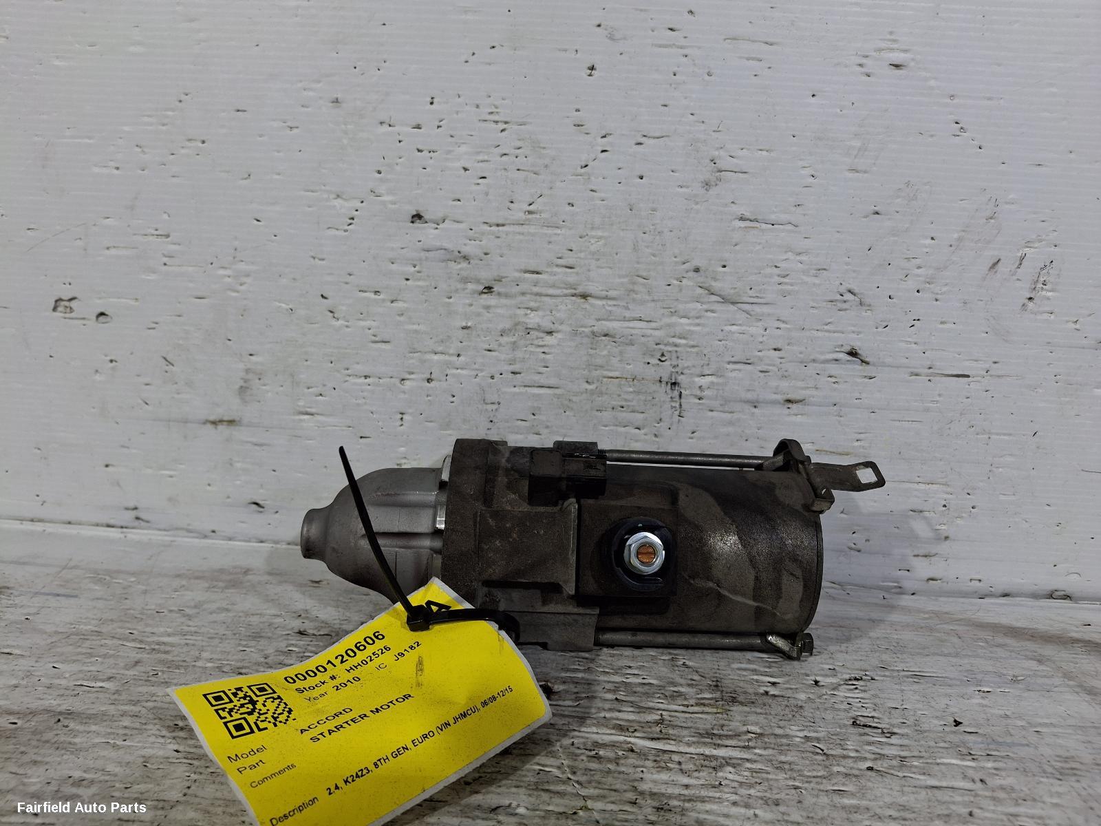 2008-2015 Honda Accord Starter