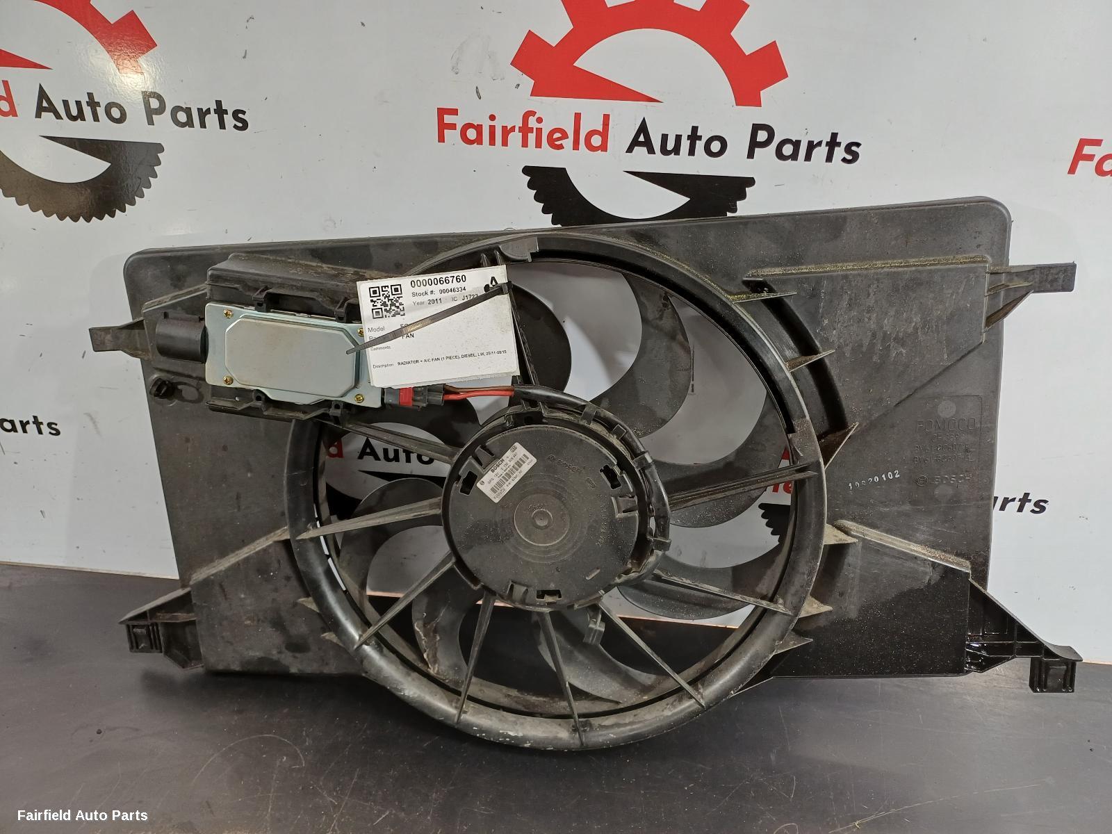 2011-2015 Ford Focus Fan