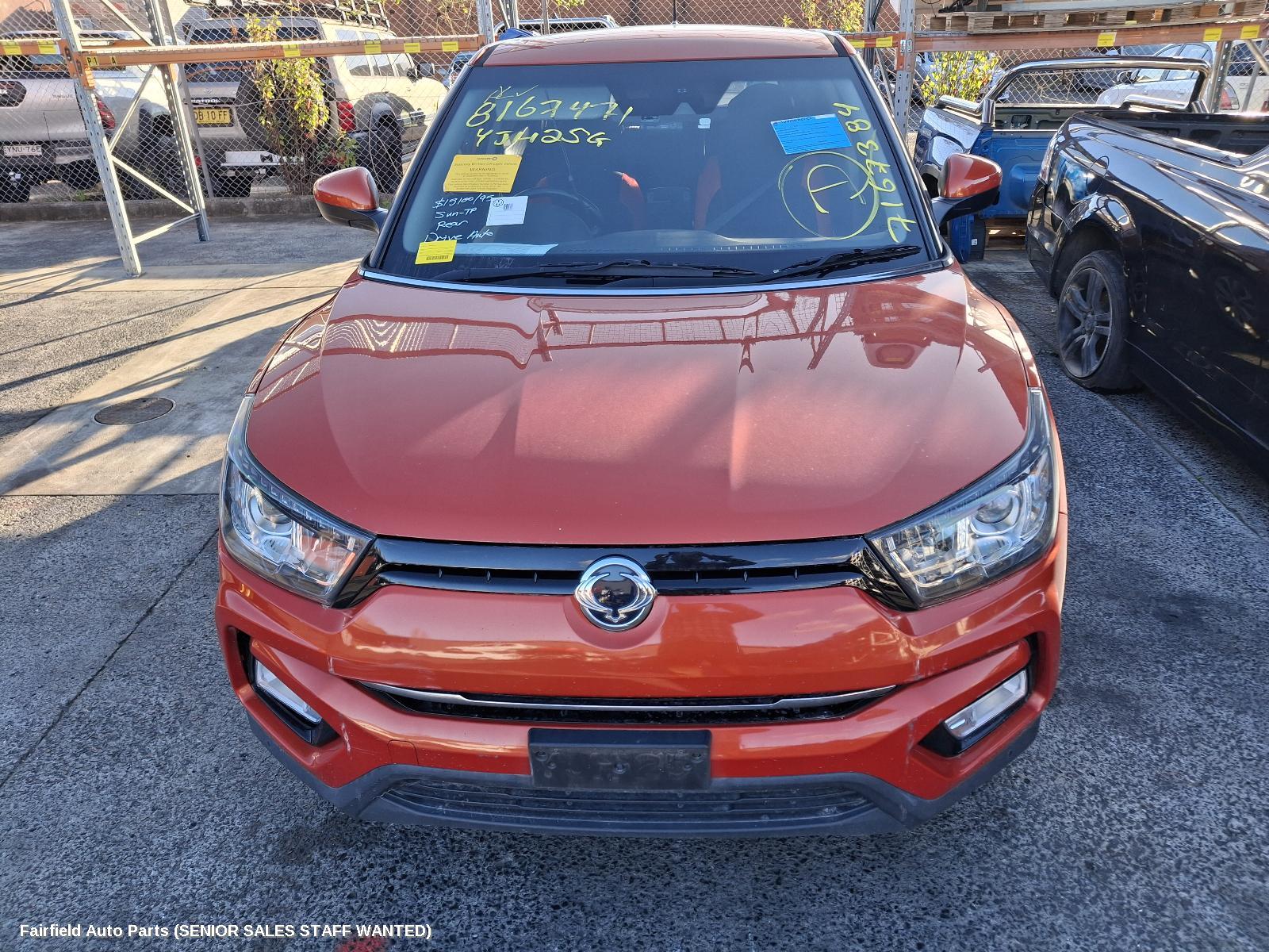 2019 Ssangyong Tivoli Grille