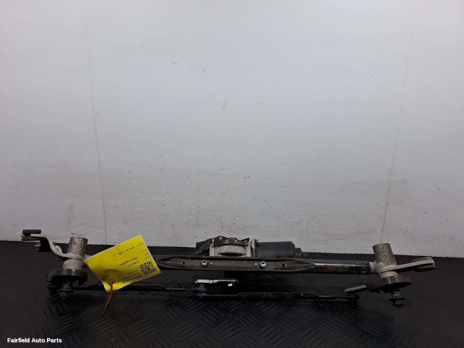 2013 Kia Sorento Wiper Motor