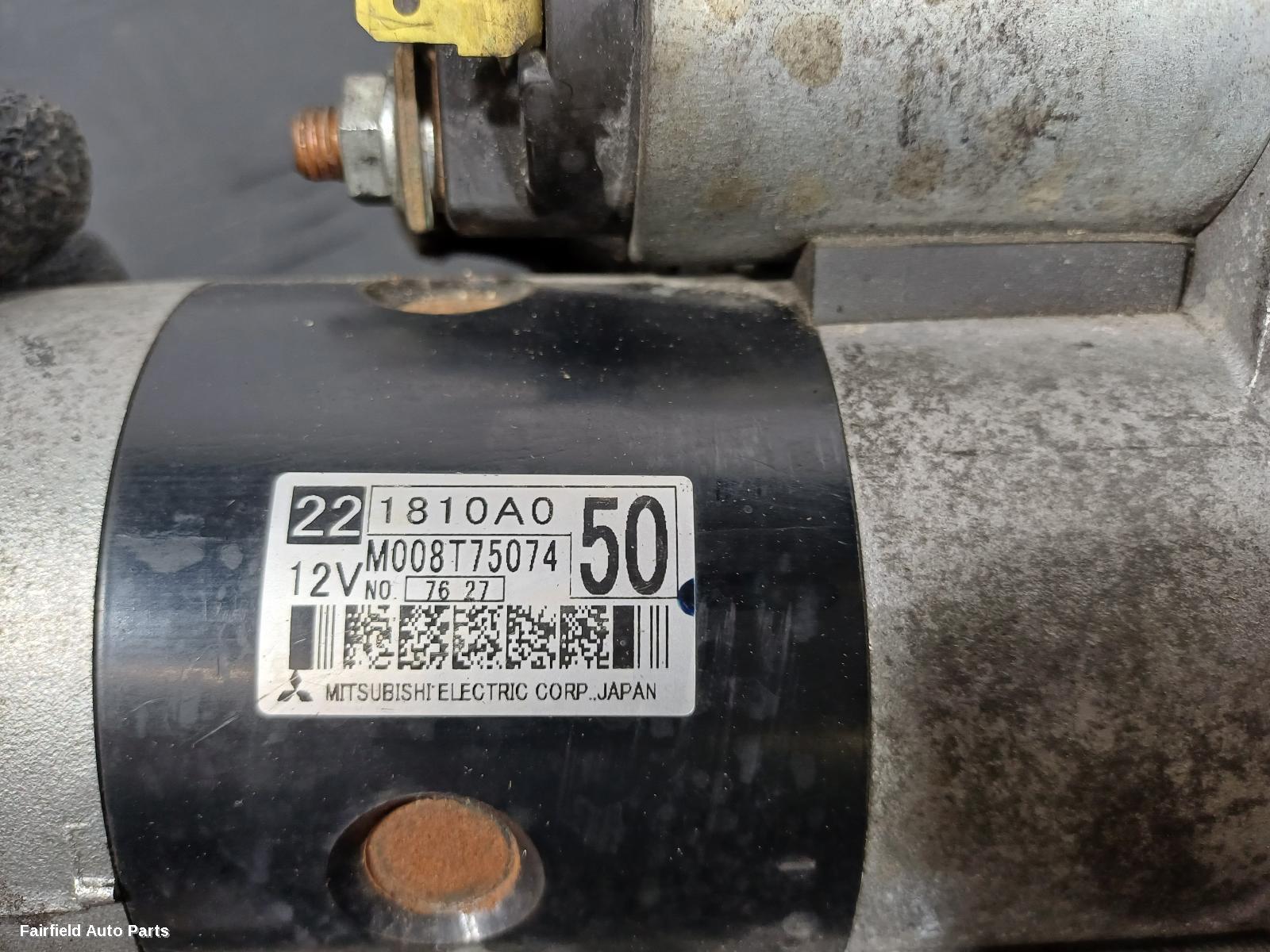 2006-2021 Mitsubishi Pajero Starter