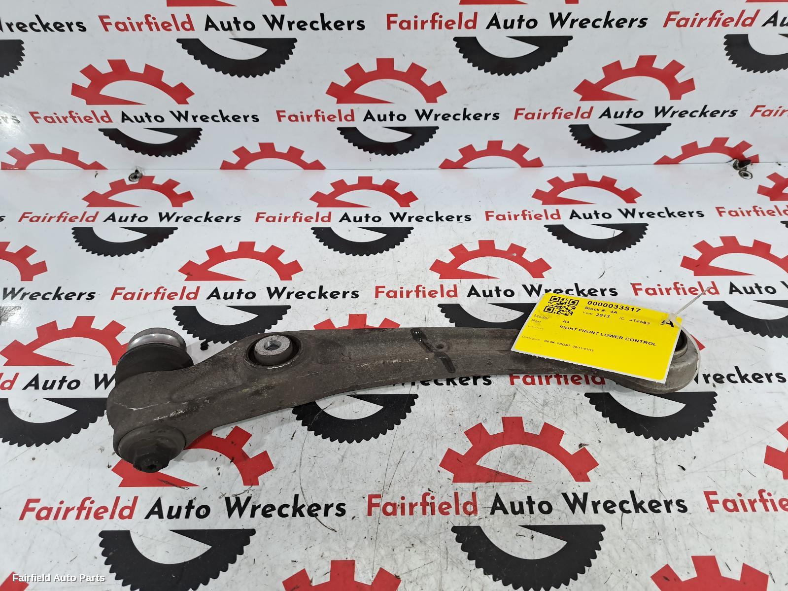 2011-2016 Audi A4 Right Front Lower Control Arm