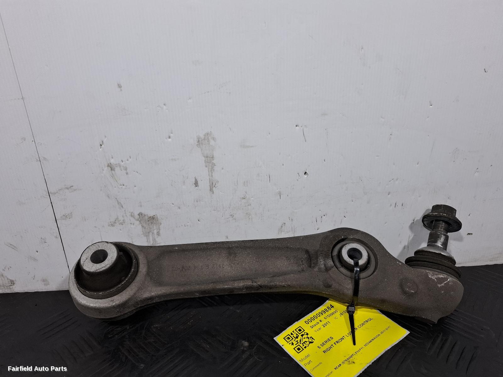 2010-2017 Bmw 5 Series Right Front Lower Control Arm