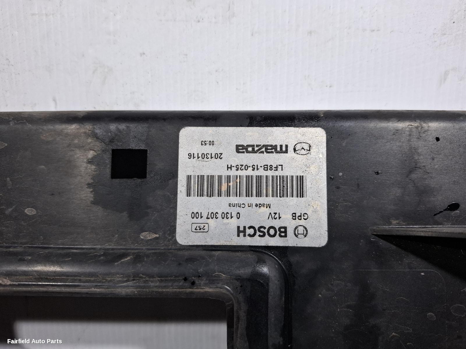 2009-2013 Mazda 3 Fan