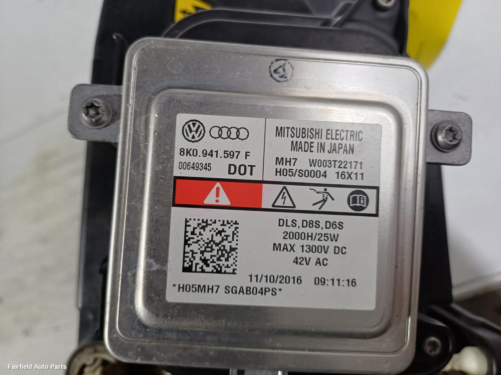 2014-2018 Volkswagen Touareg Right Headlamp