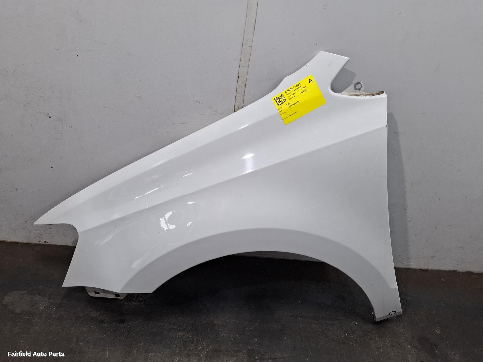 2010-2017 Volkswagen Polo Left Guard