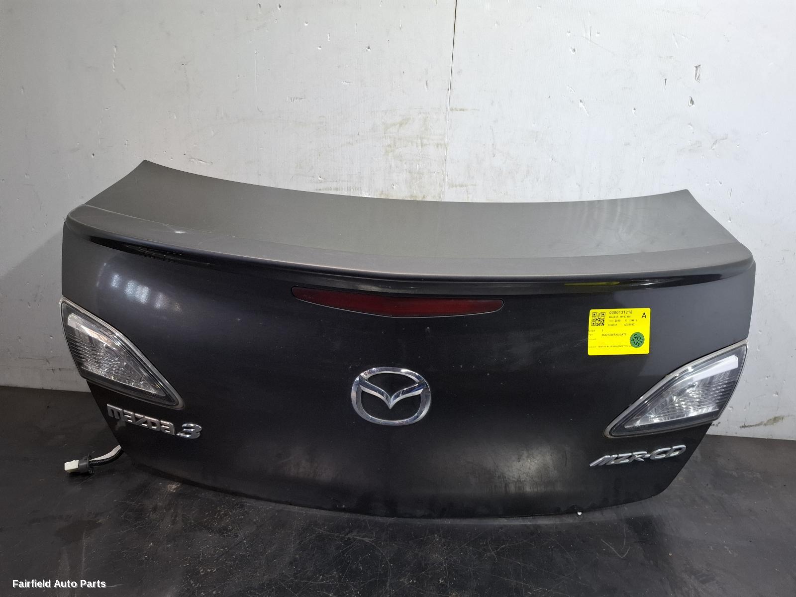 2009-2013 Mazda 3 Bootlid Tailgate