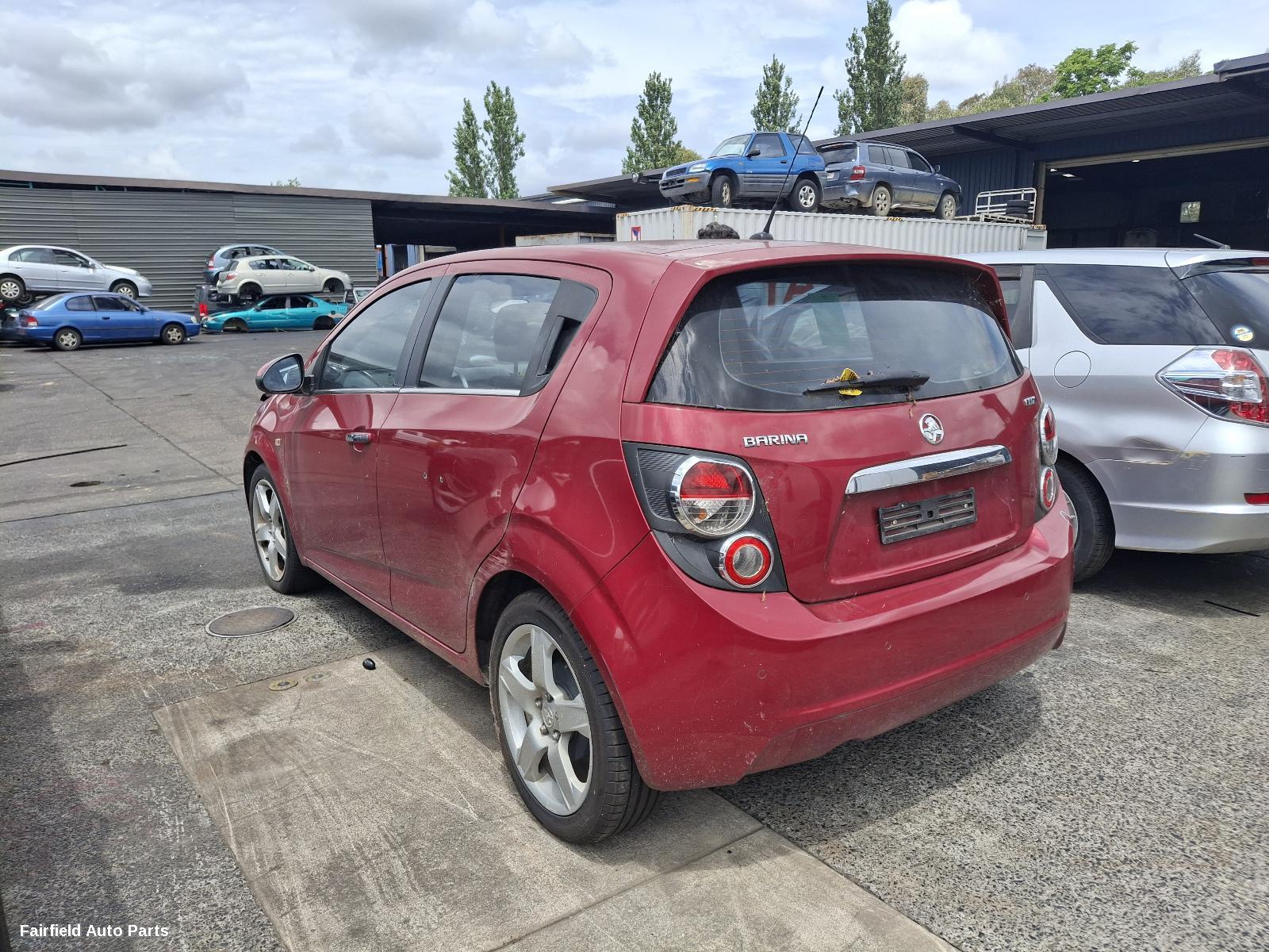 2013 Holden Barina Left Rear Door Sliding