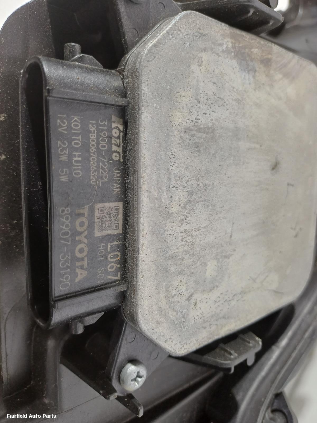 2021-2024 Toyota Camry Left Headlamp