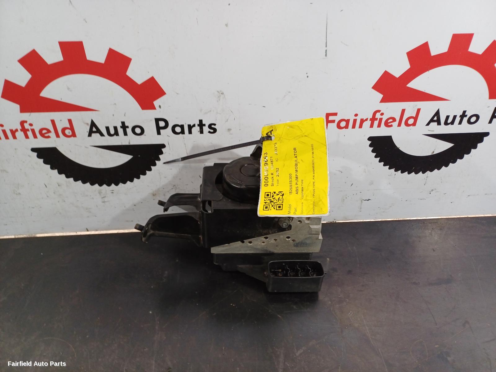 1998-2005 Lexus Is200/is300 Abs Pump Modulator