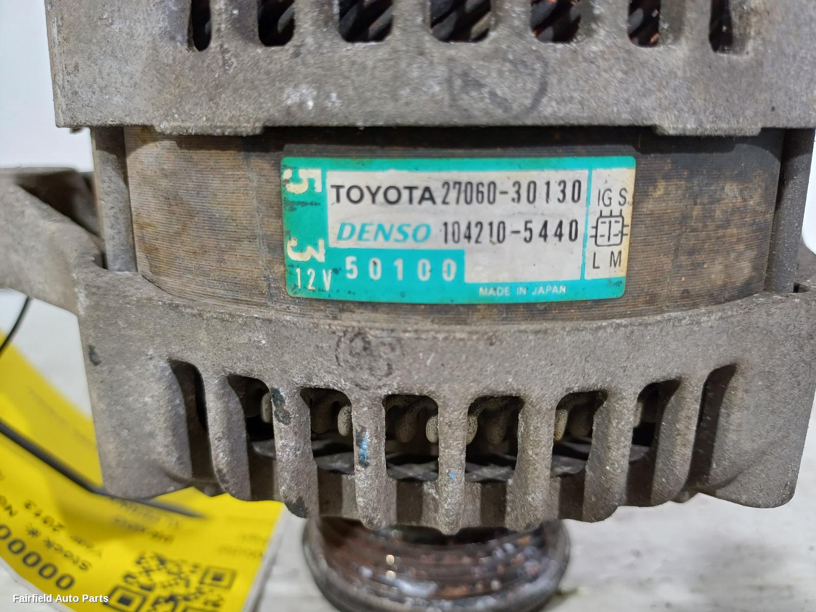 2009-2015 Toyota Prado Alternator