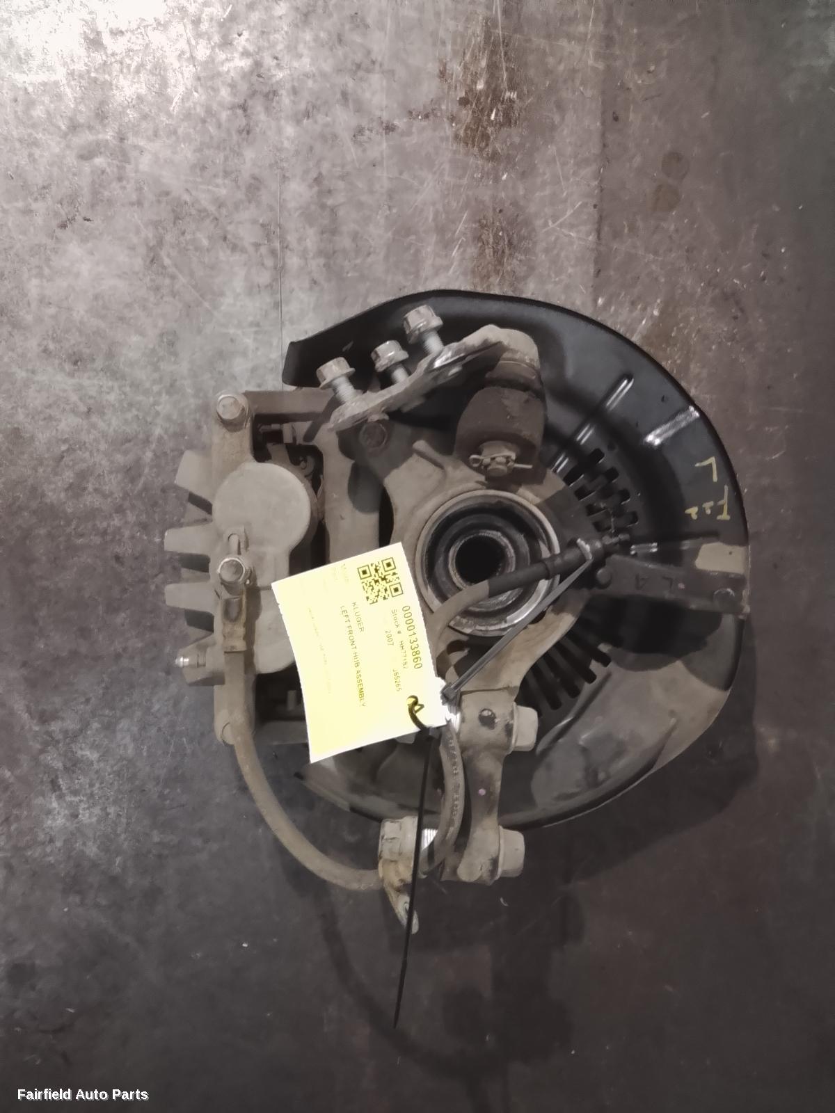 2007-2014 Toyota Kluger Left Front Hub Assembly
