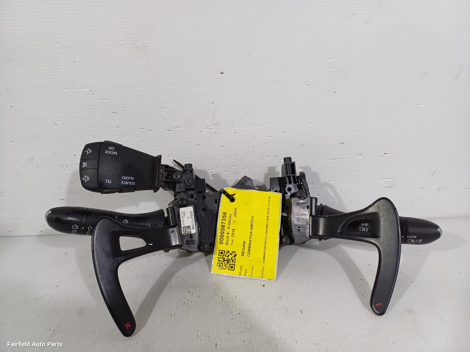 2018-2023 Renault Megane Combination Switch