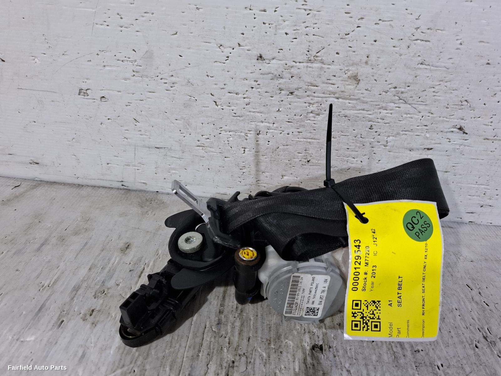 2010-2018 Audi A1 Seatbelt Stalk