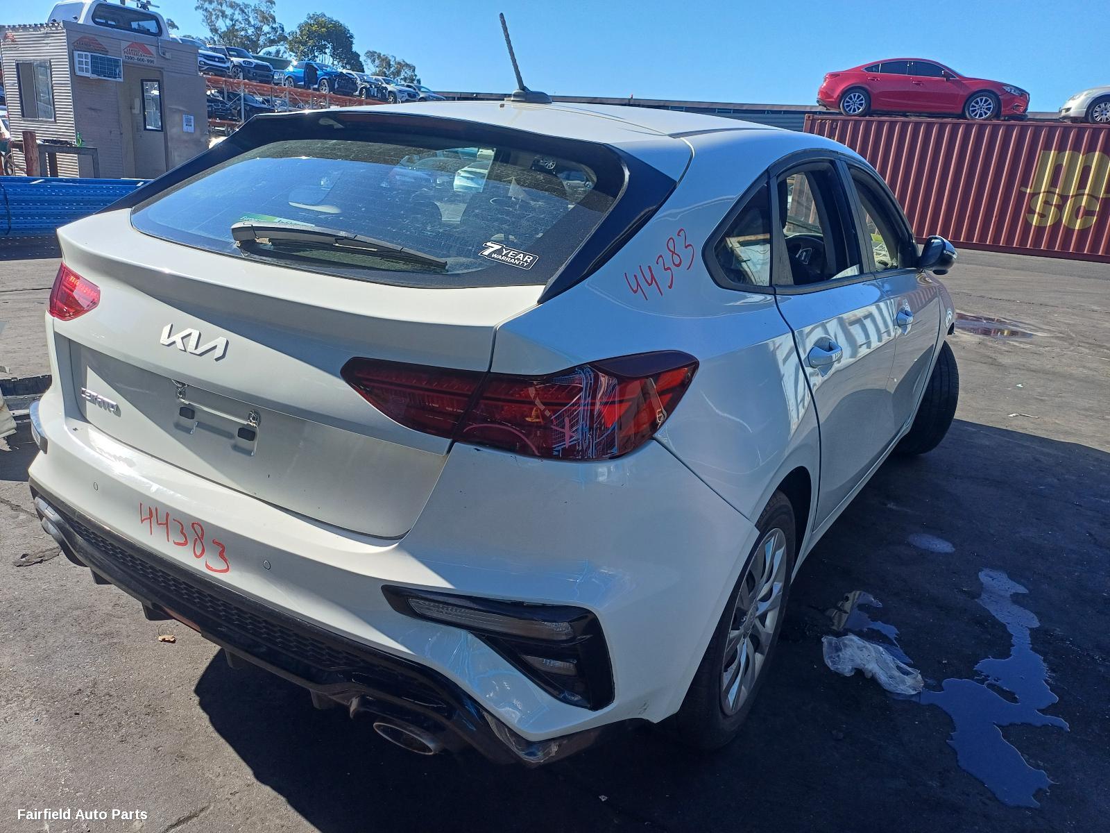 2021 Kia Cerato Bootlid Tailgate