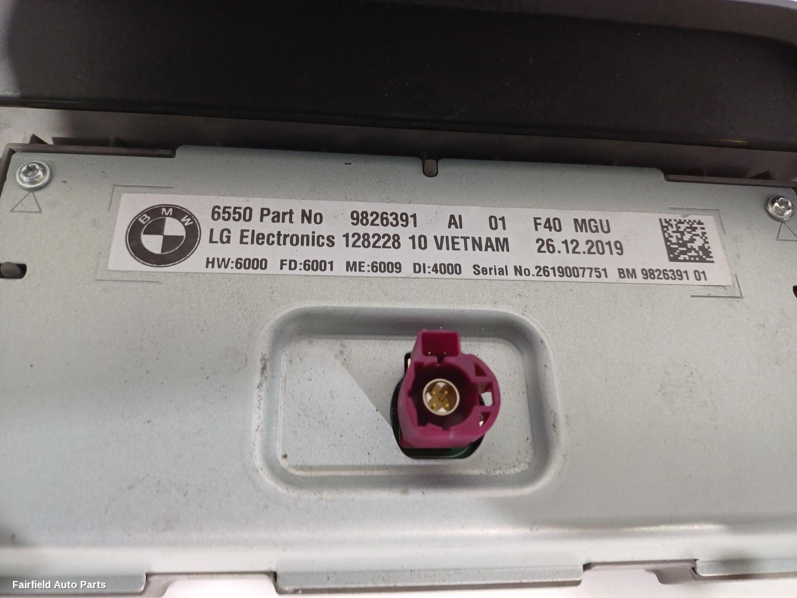2019-2023 Bmw 2 Series Radio Cd Dvd Sat Tv