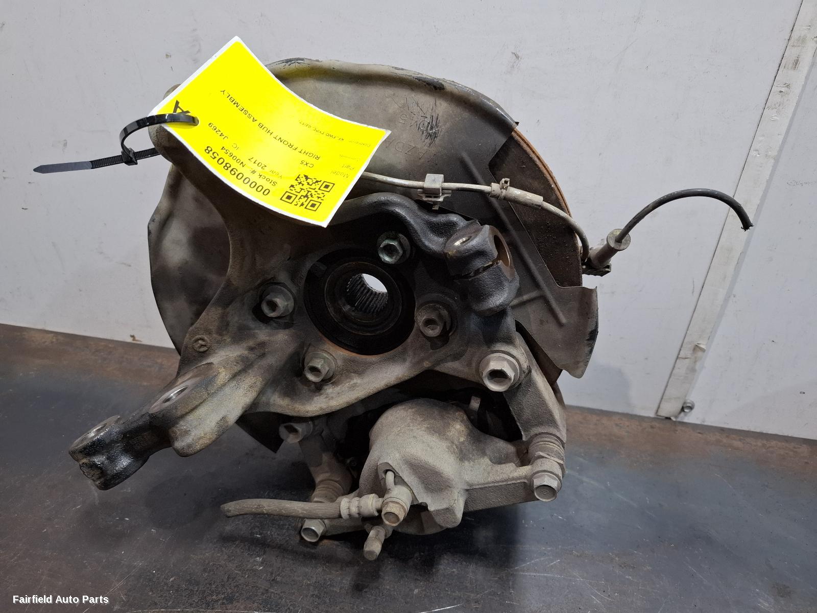 2017-2025 Mazda Cx5 Right Front Hub Assembly