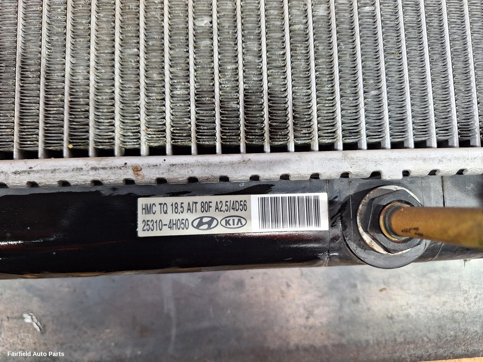 2007-2013 Hyundai Iload/imax Radiator