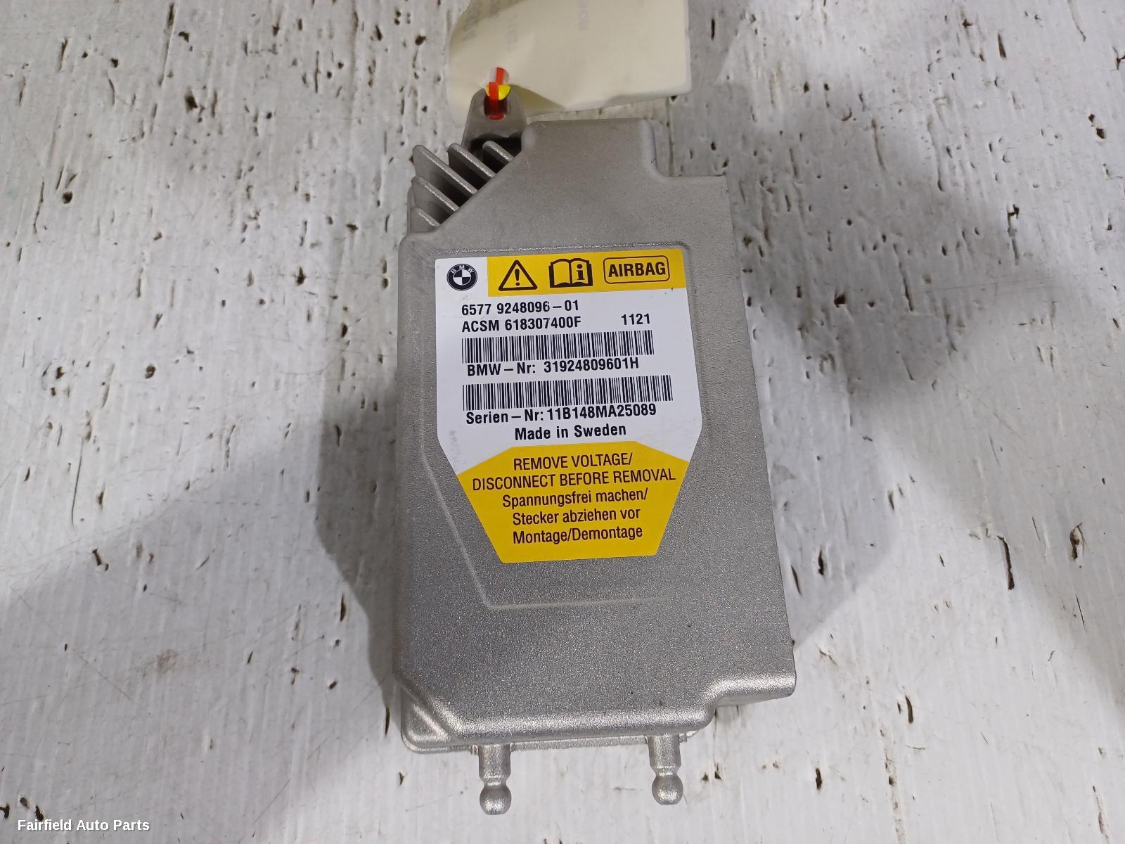 2010-2016 Bmw 5 Series Airbag Module Sensor