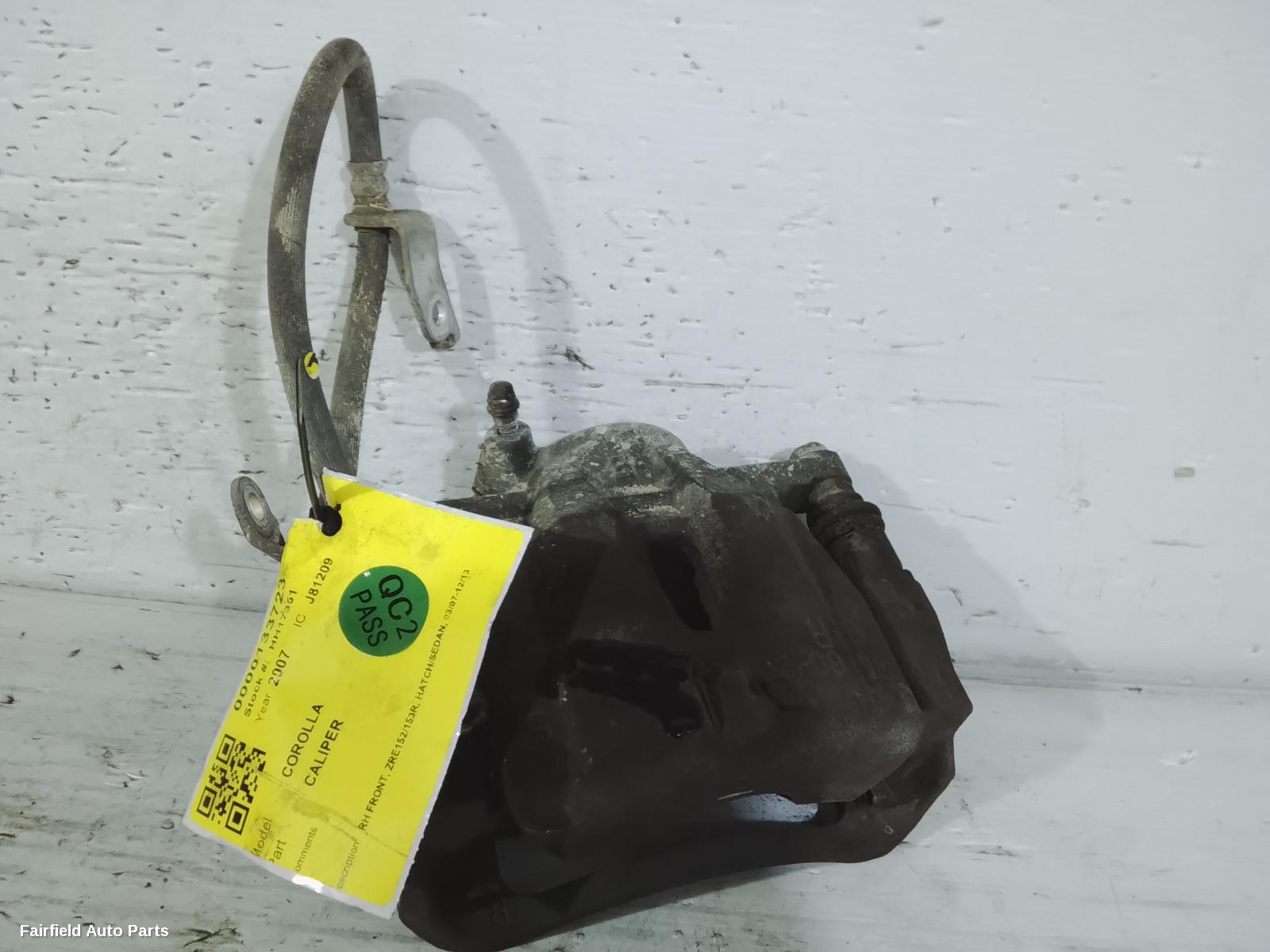 2007-2013 Toyota Corolla Caliper