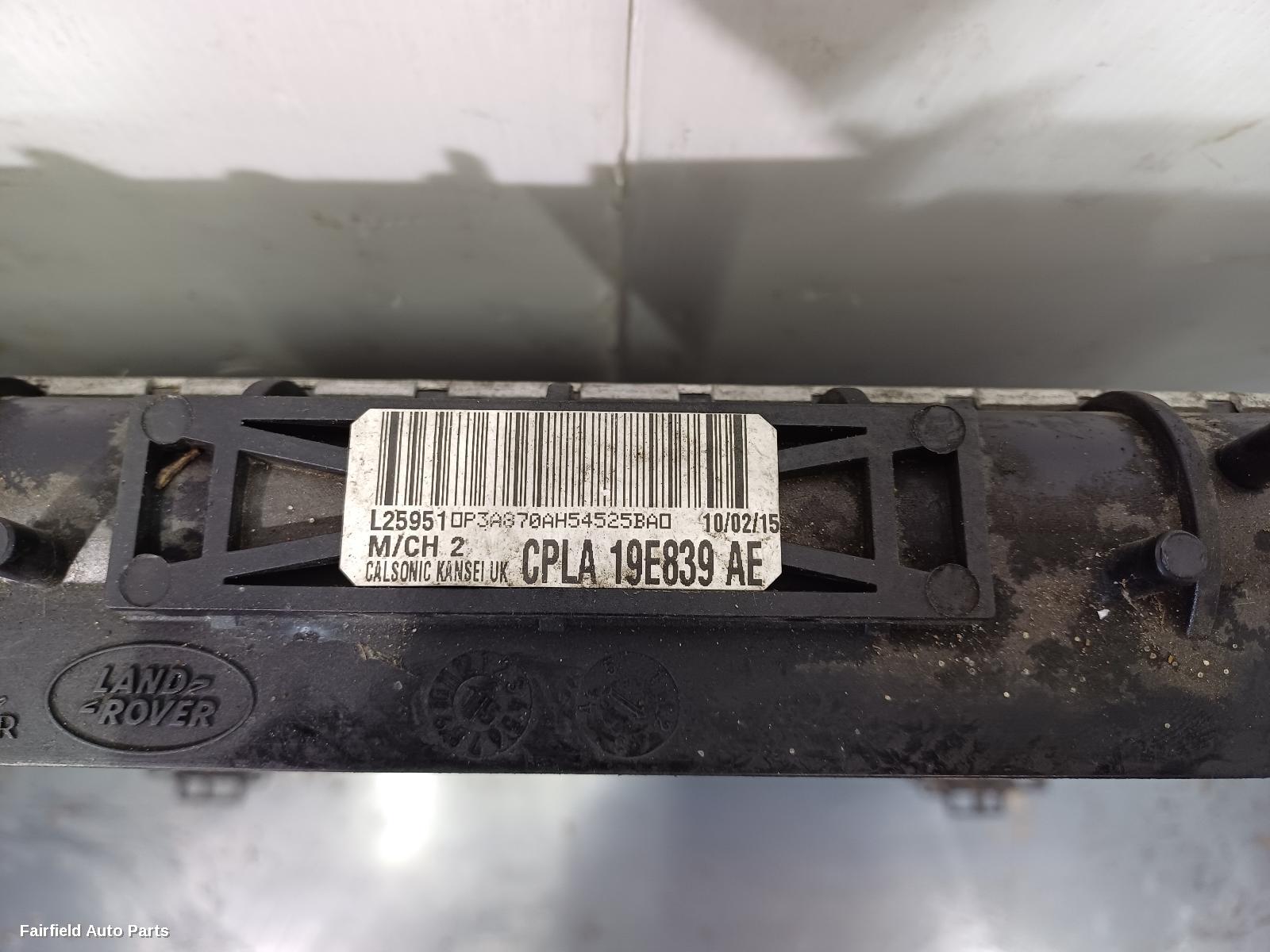 2013-2021 Land Rover Rangerover Radiator