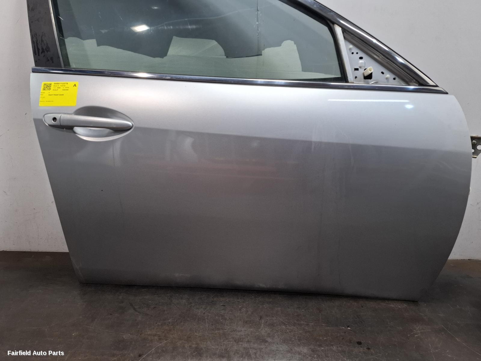 2008-2012 Mazda 6 Right Front Door