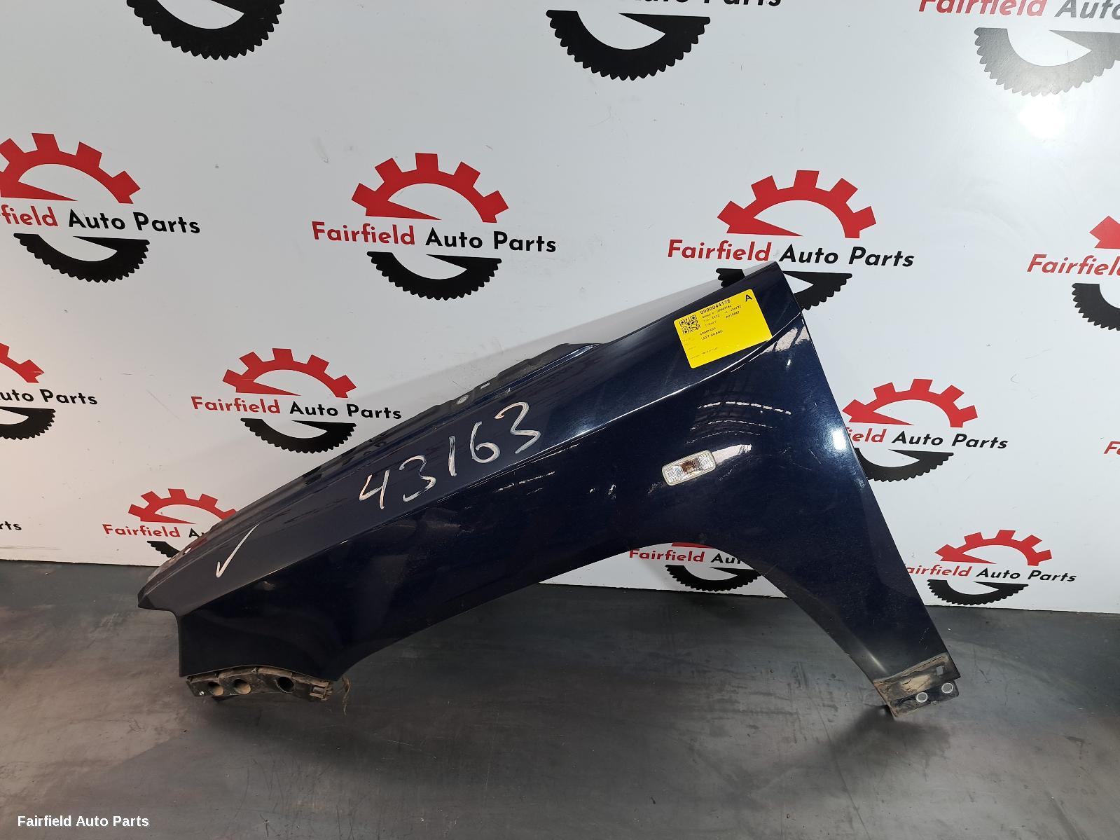 2013 Jeep Compass Left Guard