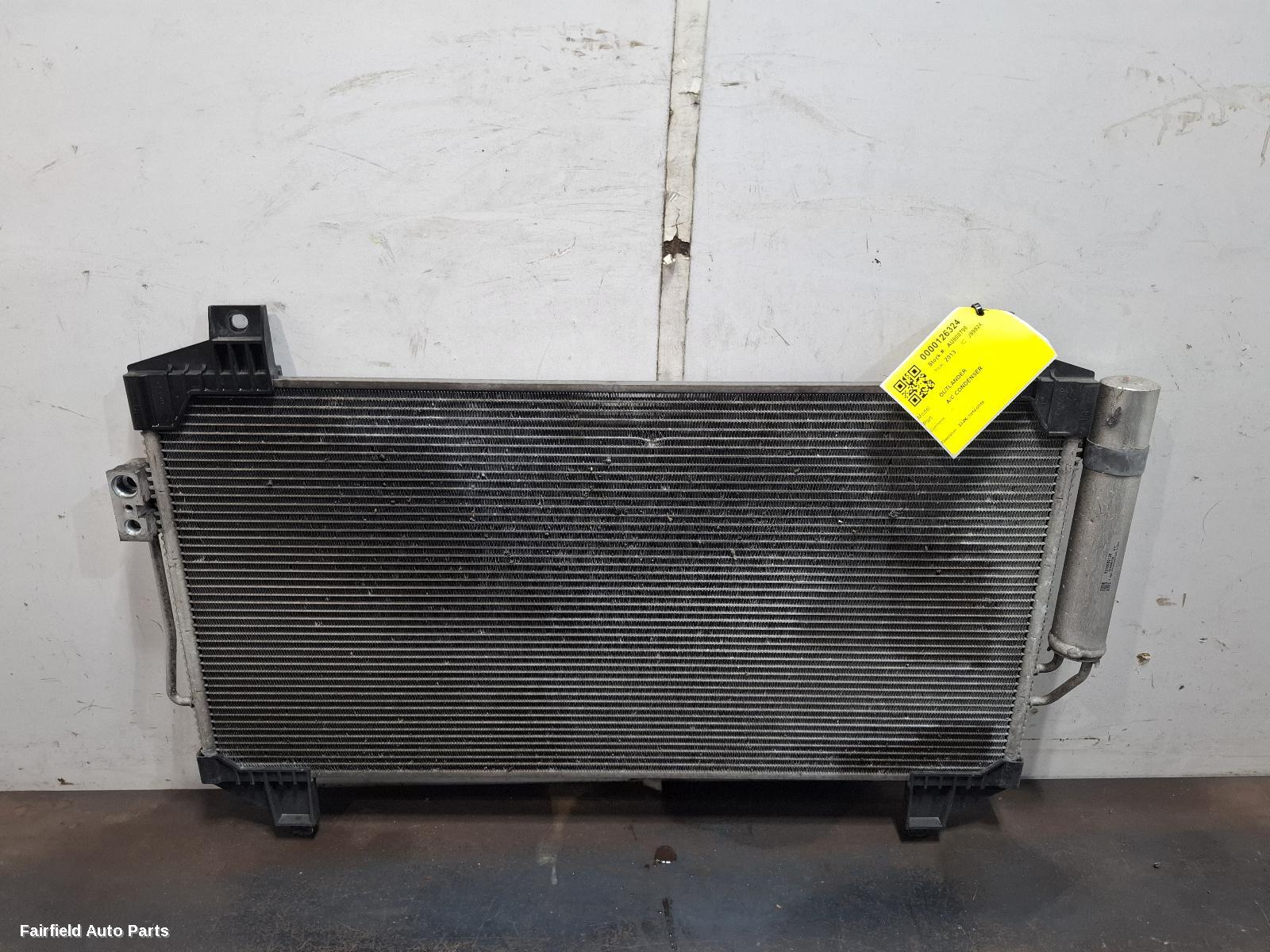 2012-2016 Mitsubishi Outlander A C Condenser