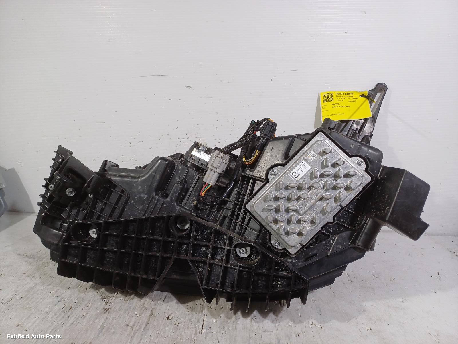 2019-2024 Nissan Patrol Right Headlamp