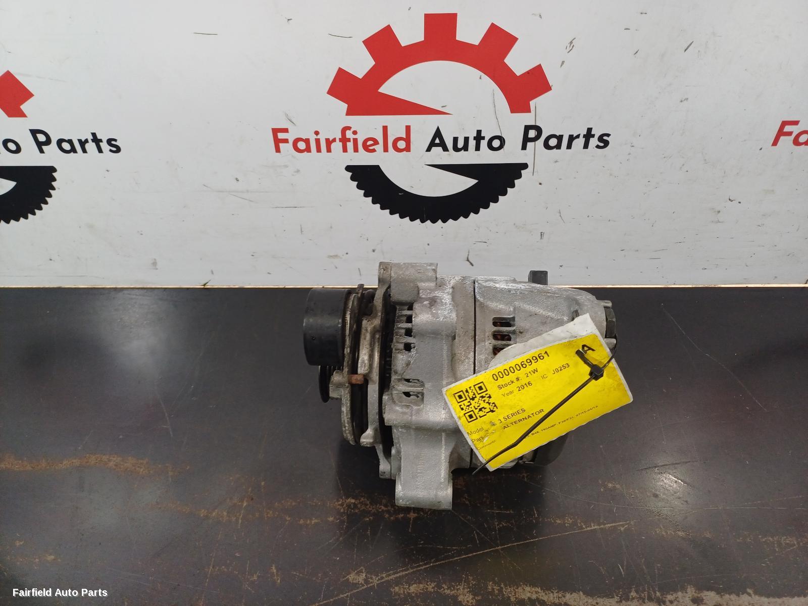 2015-2019 Bmw 3 Series Alternator