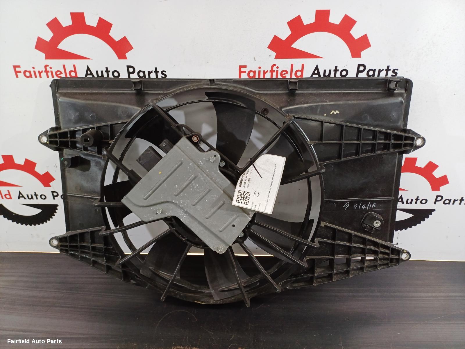 2016-2021 Honda Civic Fan