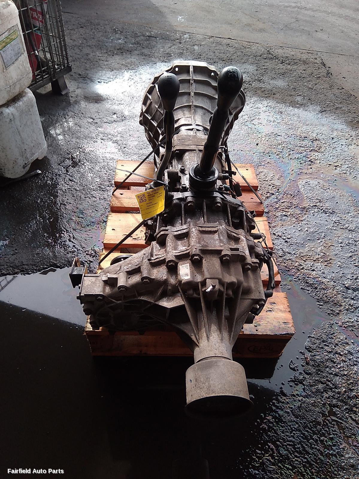 2001-2006 Nissan Navara Trans Gearbox