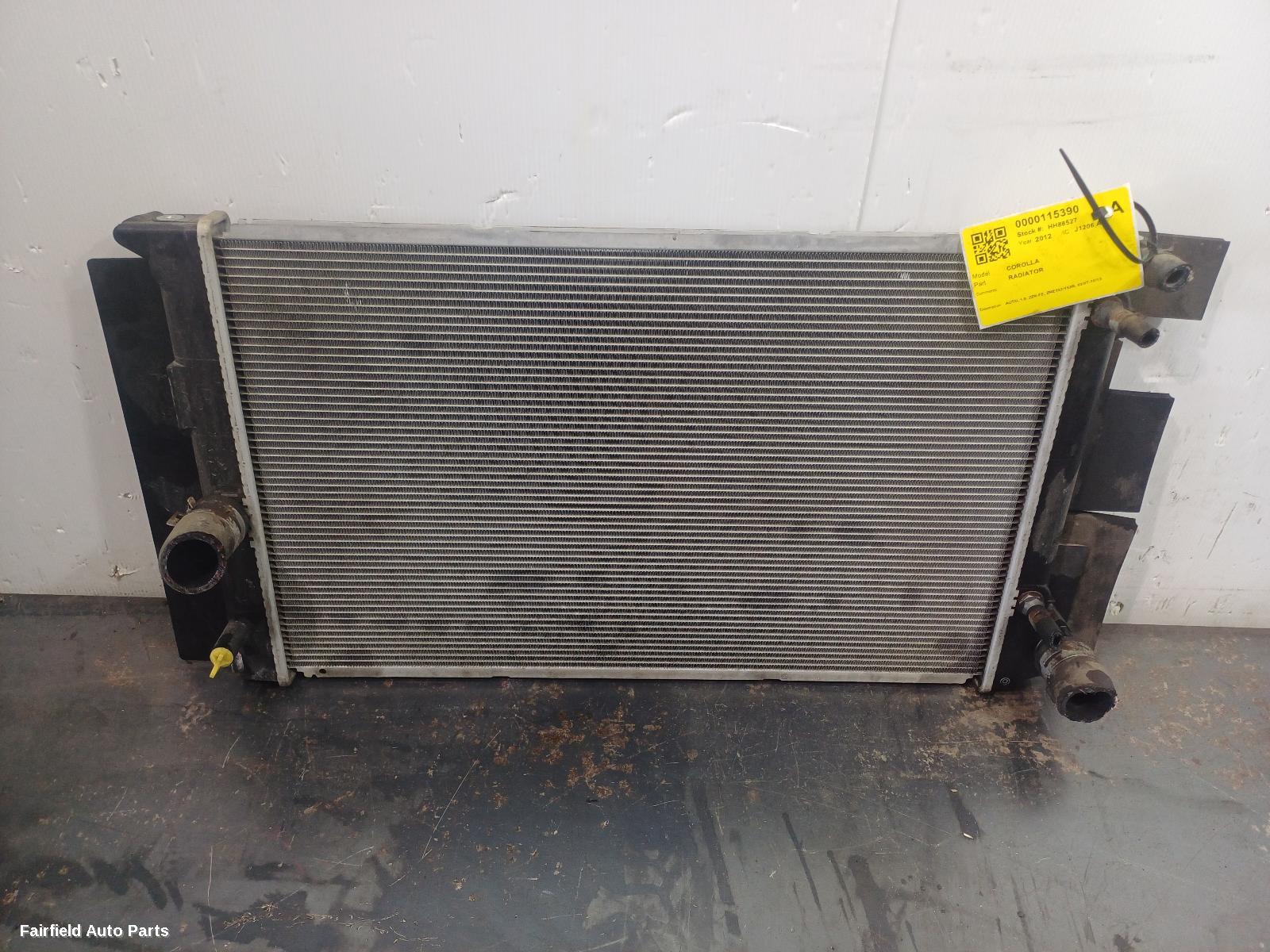 2007-2013 Toyota Corolla Radiator