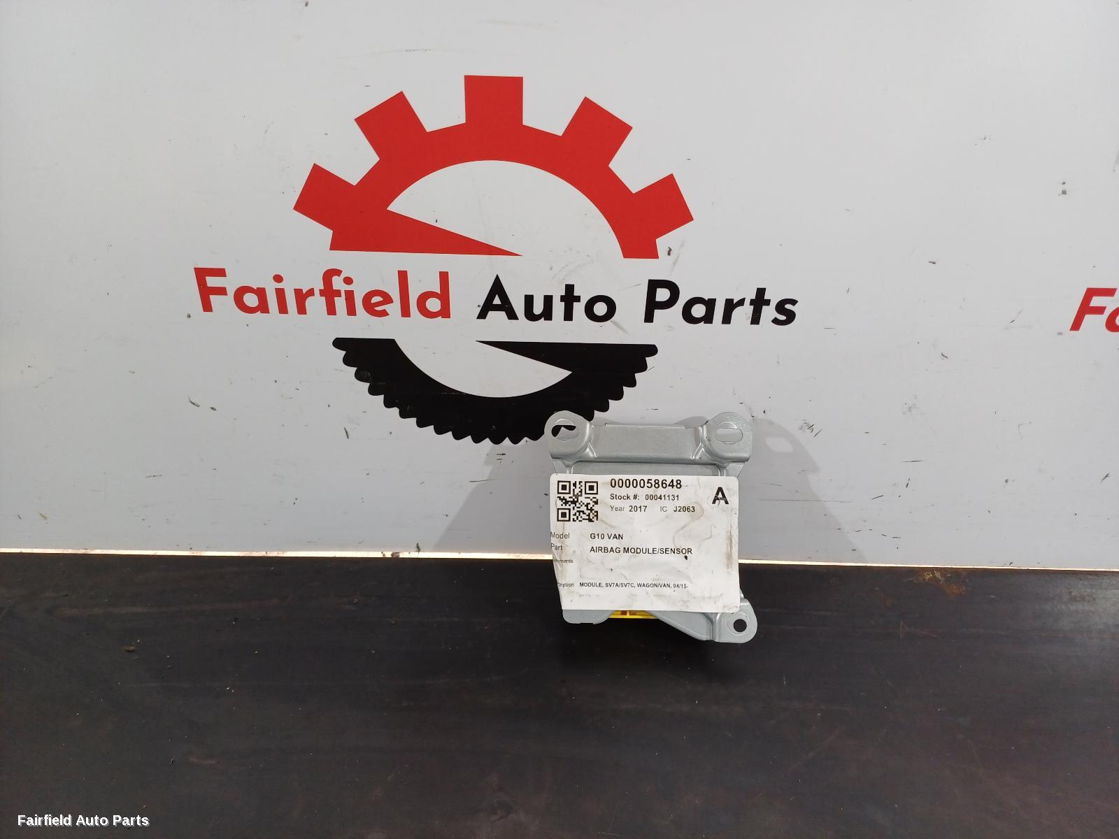 2015-2025 Ldv G10 Airbag Module Sensor