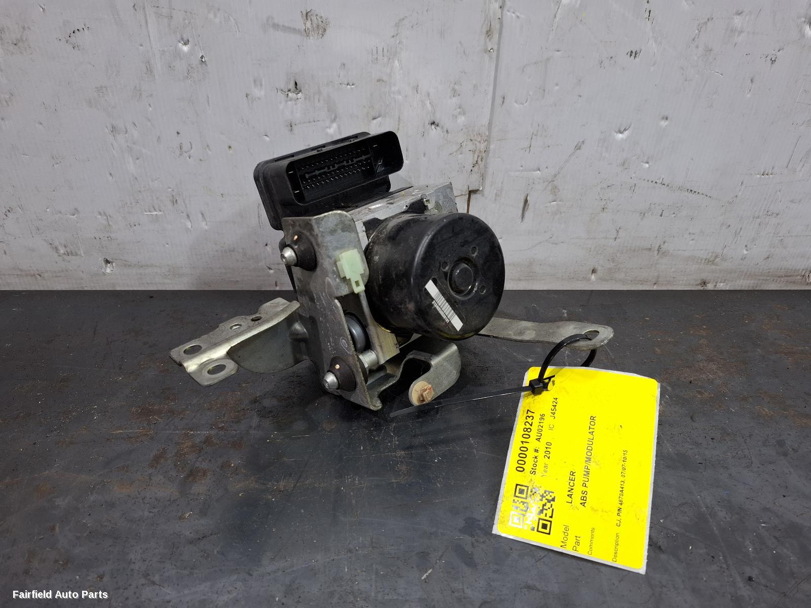 2007-2015 Mitsubishi Lancer Abs Pump Modulator