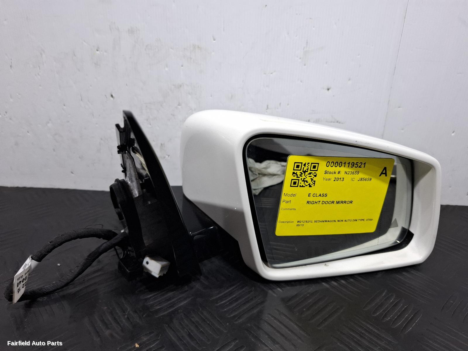 2009-2013 Mercedes E Class Right Door Mirror
