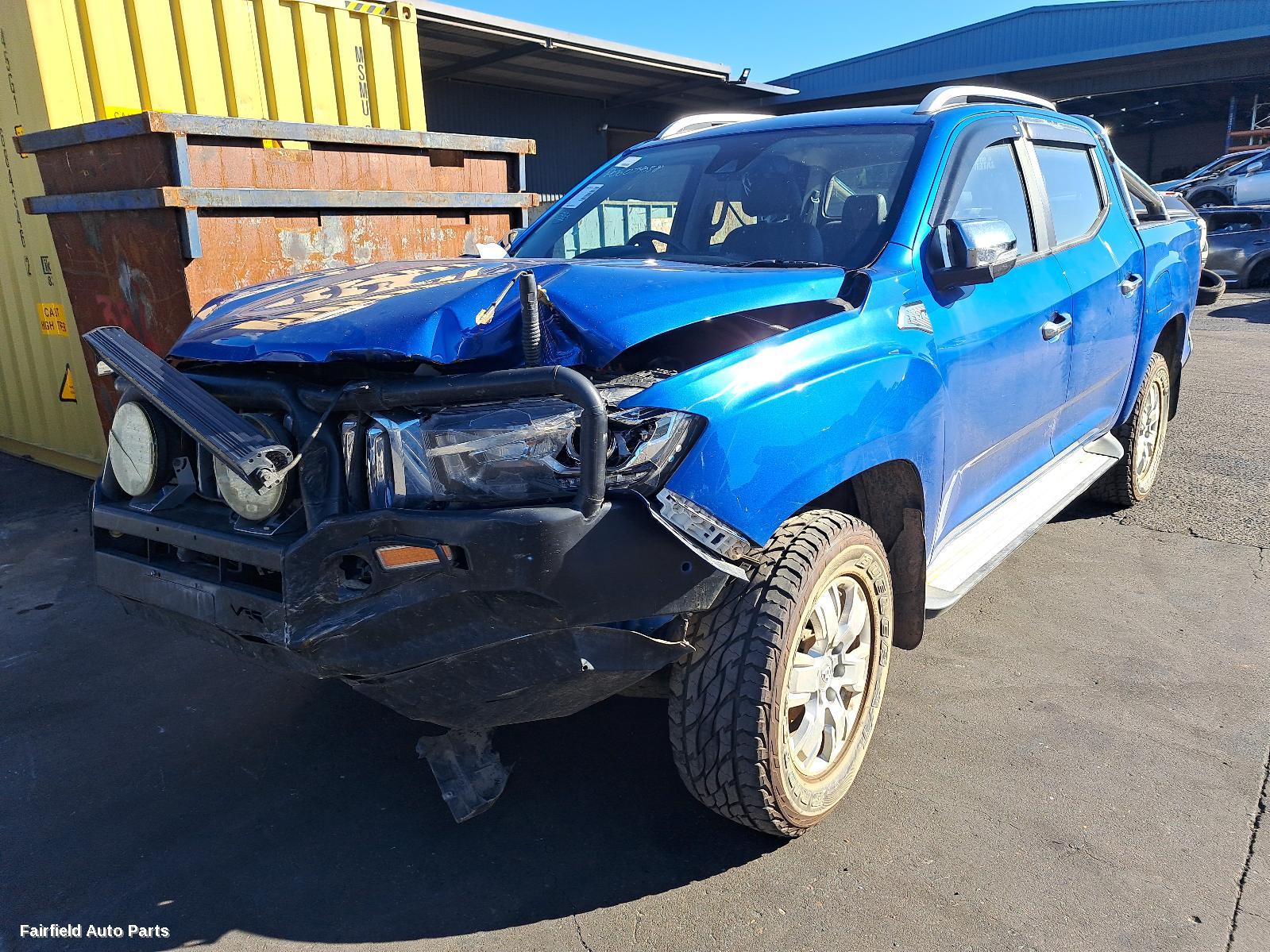 2018 Ldv T60 Axle
