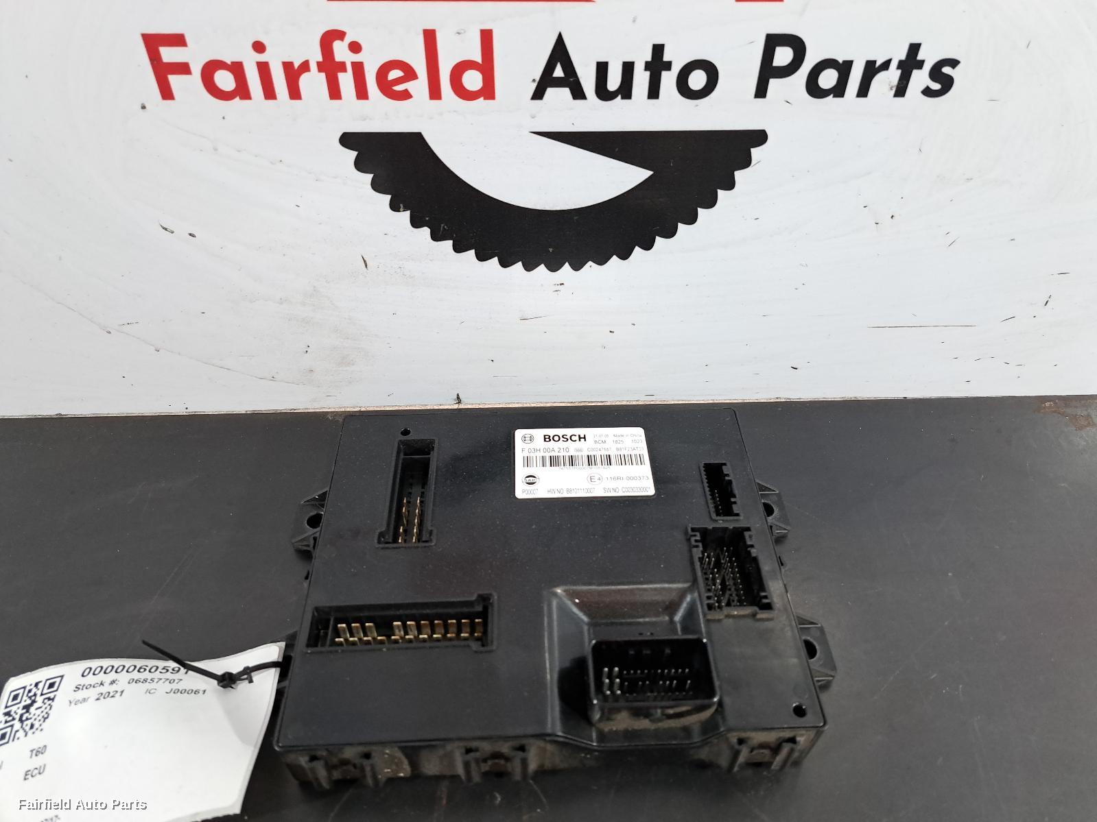 2017-2025 Ldv T60 Ecu