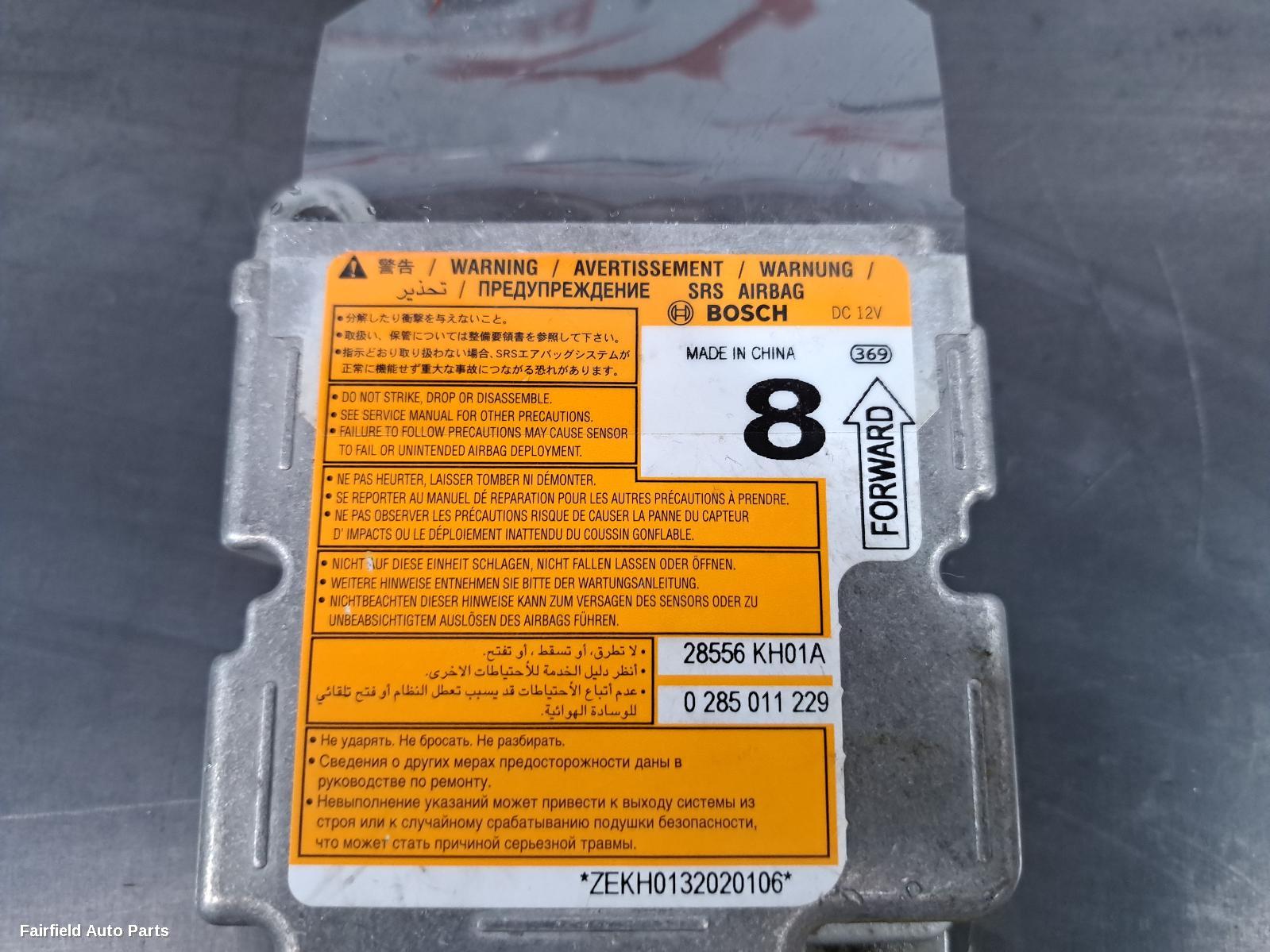 2005-2015 Nissan Navara Airbag Module Sensor